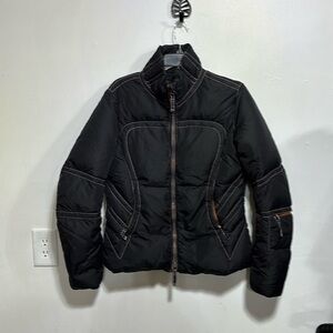 JSX puffer ski jacket multi pockets size 2 (women’s small) like new